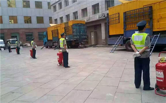 西区街道租赁发电机案例